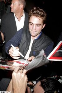 my sweetie being nice to some fans.To me he's SO much more than just a gorgeous face<3