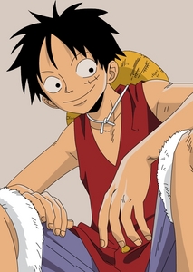  I'm very similar to Luffy from One Piece. We have the same hair, same eye color, we look skinny and we both have a big appetite.