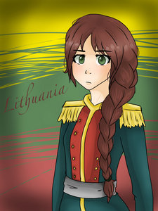  I'm legit gay for Nyo! Lithuania. I wanna marry her