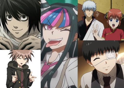  Ken Kaneki - Tokyo Ghoul. Kind-hearted, loyal and always cares about his friends,family and people who are close to him. Makoto Naegi -DanganRonpa (same as Ken Kaneki) Kagura and Gintoki Sakata - Gintama. you're very funny. Ibuki Mioda - you're cool and awesome. l Lawliet - Death Note. You're very intelligent, outspoken and honest.