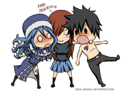  ummmm...HELLO IT IS GRUVIA!!! the person who made wanted to be juvia and gray SO DONT CHANGE IT <3 ty