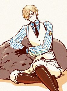 I usually post Lithuania from Hetalia but I'm gonna change it up a bit and post someone else I love for once
No it's not Tamaki it's Luxembourg (also from Hetalia)