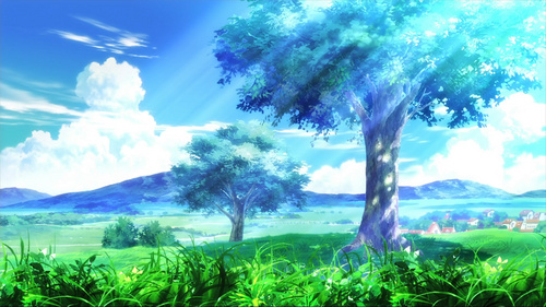  Just a Zufällig Anime landscape