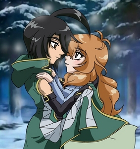 Of course Shun and Alice <3 from Bakugan