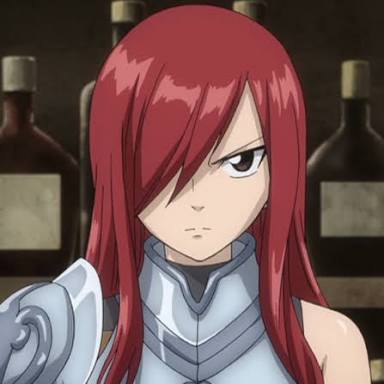 There are many characters I like but the most is erza scarlet 😍❤