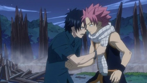  Natsu did it to Gray too when he insisted to fight but couldn't since he was weak from the battle.