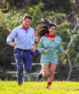  John running recently for I’m A Celeb : Get Me Outta Here !