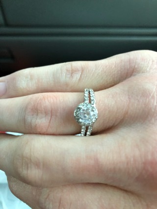 Yes. I love to buy things that my aunt forbids.

Photo: My new, beautiful ring!
