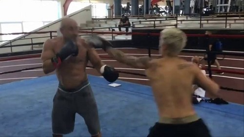  Biebo boxing / sparring !