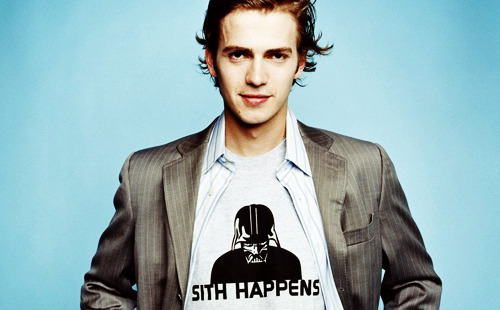  the man who would become Darth Vader...sometimes Sith happens