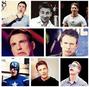  the many funny faces of Captain America