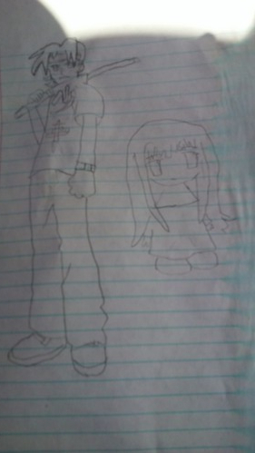 I one time back when my friend Hunter was trying to make his own Manga/Wecomic series called Hunter-Kun. I one time made a skateboarder version of Sasuke from Naruto.And a little sister character who is a Chibi looking Witch. I never got around to thinking up names for the characters ever since my friend Hunter gave up on his manga series he was gonna make and than maybe turn into an Anime series someday. Sadly my friend gave up his passion for drawing and doing art. It is no longer a hobby of his. So it is just dead in the water sadly. Unless my friend someday continues on with his Hunter-Kun series. The character was gonna have wolf like powers, but also use a sword as well,But in an Emo sort of way. And the little chibi witch looking little sister was gonna have some type of magical powers. I tried to convince and influence my friend to at least make Hunter-Kun series into a WebComic first like how Mr.One did to start off with One Punch man and Mob Psycho 100, but my friend did not wanna continue on with it. mainly cause of negative people making fun of how he drew his woman in Anime style.He didn't take it as a means to get better, but as a means to give up. Anyways i hope you like this.

(I used to take graphic design classes back in high school for 2 in a half years. So i am pretty handy on making things online. Just hard to draw online.And Sorry i dunno other than Fanpop with it's manga fan Club page, i do not know of a Manga Club at the moment. You could research it on google)