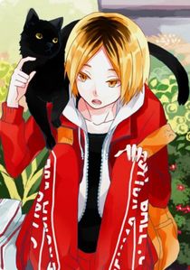  Kenma Kozume from Haikyuu, though he actually dyed his hair blonde.