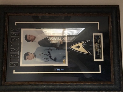 I have a signed portrait of Kirk and Spock I’m looking to sell. 