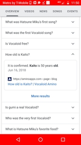  So i was looking up stuff like information on Hatsune Miku. And it came up to a pertanyaan someone on google asked. How olf is Kaito. I clicked on it only for google to say Kaito is a 50 tahun olf middle age man. I don't think this is correct. But the Vocaloid komik jepang like i think it was the Hatsune Miku Mix Manga. And Hatsune Miku Acute komik jepang had Kaito as a college age student in his 20's. That sounds lebih likely to be Kaito Shion. He even looks his age. Just like Hatsune Miku looks 16.