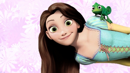  I have dark brown, long hair, green eyes, and fair skin. I think I look like Rapunzel if she had long brown hair. I also think I look a bit like Belle and Snow White.
