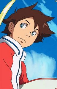 Mine was Renton Thurston from Eureka Seven. I was just a kid back then, but boy was he cute! He was my first anime crush ever. These days I'm more interested in Klance, or Malec, or Destiel, than Renton, but I still remember how I used to drool all over him when I was just a kid. 
