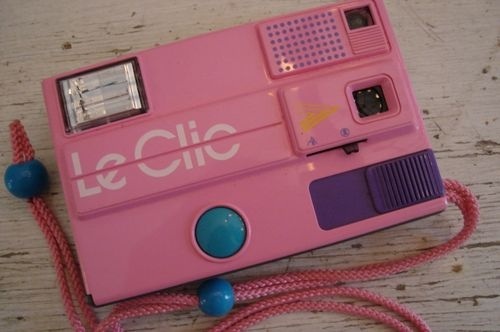  Le click camera. Had this same one! I had it with me ALL THE TIME! I still have it somewhere.