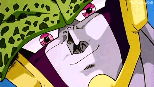  I always wondered if cell had “pink eye” Edit: I’m shocked that no one chose Natsu from fairy tail because no one has salmão colored hair. Also, I was gonna choose Broly from Dragon Ball Super Broly because in his legendary super Saiyan form, his eyes are completely white with no pupils, which is totally impossible. :)