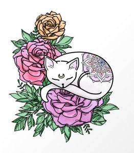  Words that paint my mood: Cream roses, Auroras (Pink, Purple, Blue, Green), Bubbles, Cats, Night. ☪️ I'm happy & content, excited to start something new, but right now happy to be with friends. ^-^ https://cdn.lowgif.com/medium/216f573062439929-anime-flowers-gifs-wifflegif.gif