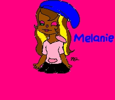 If I were to design a glitz gurl, her name would be Melanie and she would have long, brown hair with blonde highlights. She would wear this type of outfit: 

[url=https://images.app.goo.gl/cTq88j3rcYfSuxyE9] Melanie's outfit [/url] 

Except the beanie would be a dark blue, similar to Gigi's hair, and the sweatshirt would be hot pink.


Image made by me on paint. 