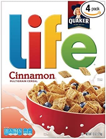 Life Cinnamon and nothing lol.