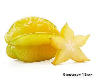 There's these fruit called Star Fruit
When they aren't ripe, its texture is like a tomato but when it is
Oh, it's so good