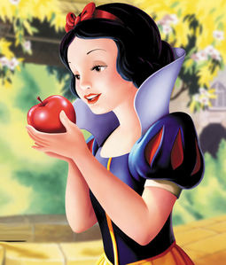 İn the original story of Snow White, Snow White's father marries the step mother for her beauty. İn some versions, step mother kills him. İn some, he just dies because of no reason. İts unknown. Also, parents are protective. İf Snow White had a father the father wouldn't let step mother to turn her into a servant, so the adventure couldn't have happened.
