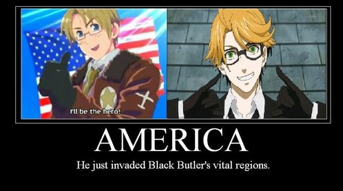  Black Butler/Kuroshitsuji atau Hetalia???