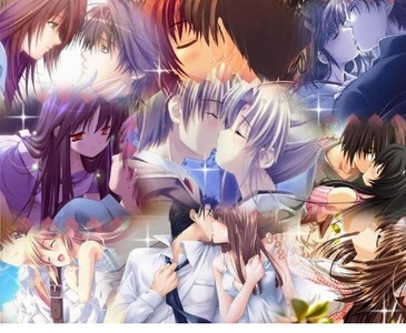  Post a pic of an anime couple u think should go together atau r a good couple.