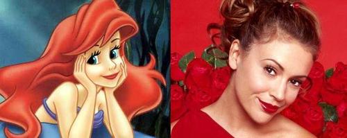  Who were the actress inspirations behind each princess? I used to know them all but Now I only know Ariel?