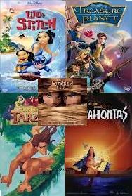 Whats you top 5 fav disney movies(in order)