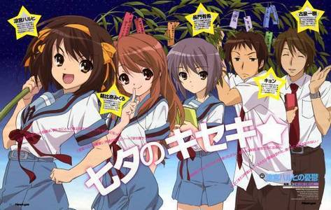  Which episode of Haruhi Suzumiya series you watched first?
