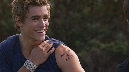 Post a picture of an actor showing a tattoo. - Hottest Actors Answers
