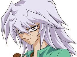  post an アニメ character with white/grey hair