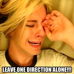  LEAVE. ONE DIRECTION. ALONE!!!!!