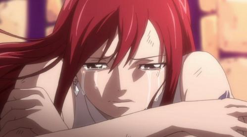  Post a pic of an animê girl with a beautiful and saddest cry....