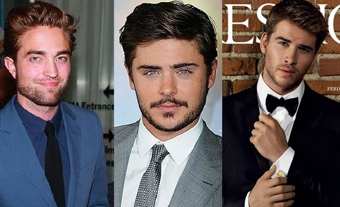 Top 3 hottest, bearded males