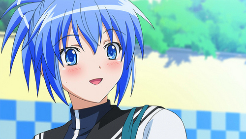 Post a character with blue hair from an anime that you watched this week. -  Anime Answers - Fanpop