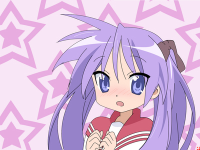  Post an animê character with purple hair!