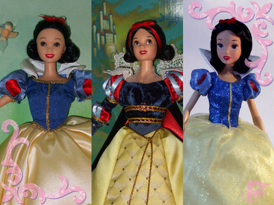 Which of these three snow white dolls would u have?