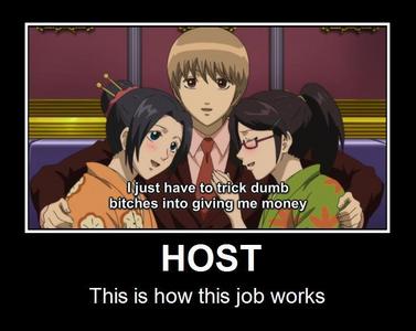  Post an Anime host atau hostess X3