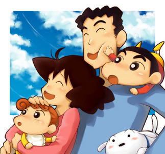 post Shin-Chan's Anime family.....
