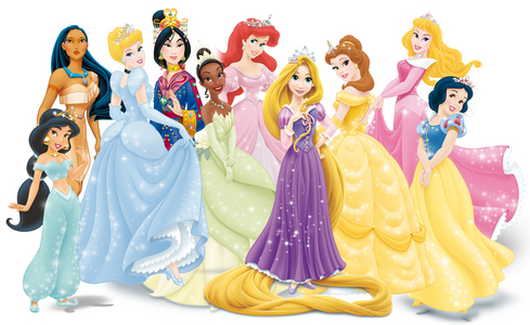  What is your parte superior, arriba 5 favourite princess?