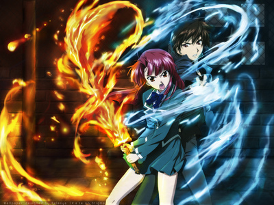  post your anime couple of would be couple? mine is kazuma and ayano from kaze no stigma