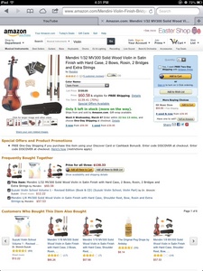  I'm looking to buy a new violin is this a good deal I don't have a good quantity of money to spend.....