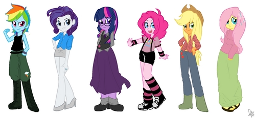  What do Du guys think about my Equestria girls design?