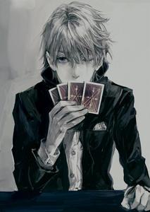 Post an anime character with playing cards - Anime Answers - Fanpop