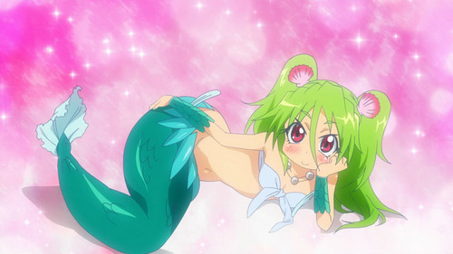  Post an アニメ character with a tail.