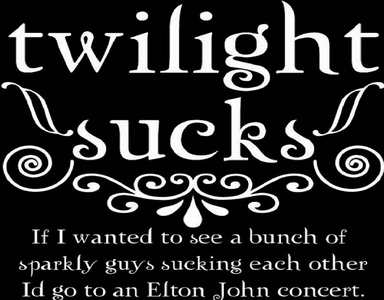  What do toi want to say to the Twilight haters?